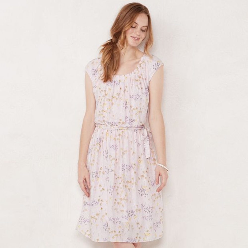 NWT Women's LC Lauren Conrad Pleat Neck